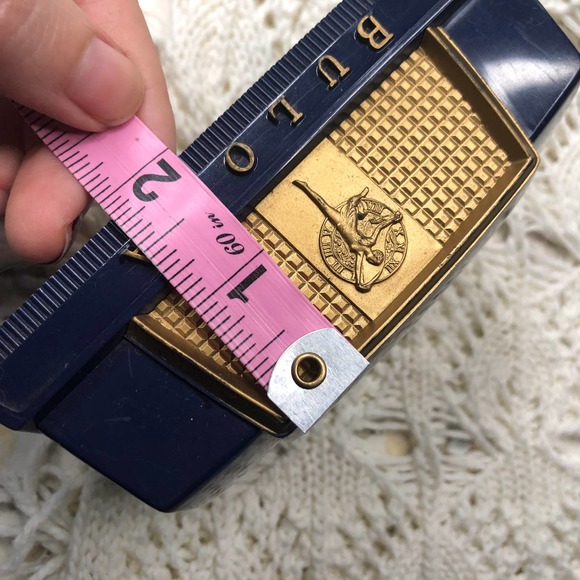 Vintage Bulova Fifth Avenue Original Plastic Watch Display Storage Box Case - Picture 15 of 16